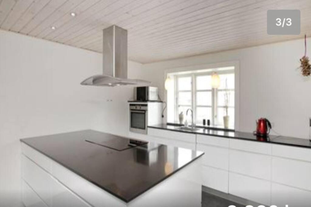 Dejligt Stort Hus Med Spa Ålbæk 외부 사진